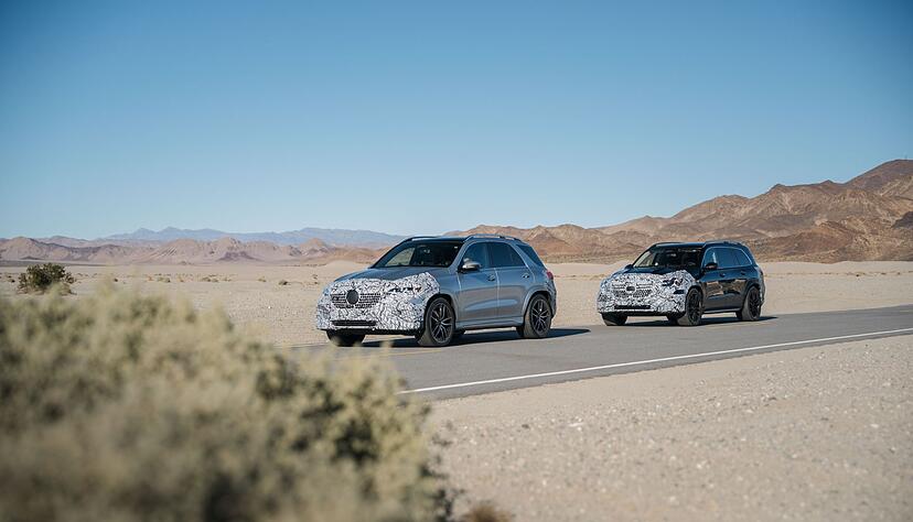 &Uuml;berarbeitetes Exterieur: Neue Front- und Heckpartien verleihen GLE und GLS einen modernen Auftritt.