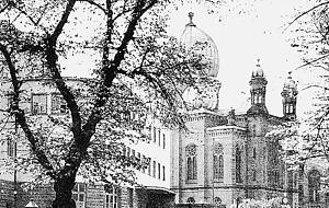 Die Heilbronner Synagoge an der Allee 4 wurde 1877 im neomaurischen Stil erbaut.