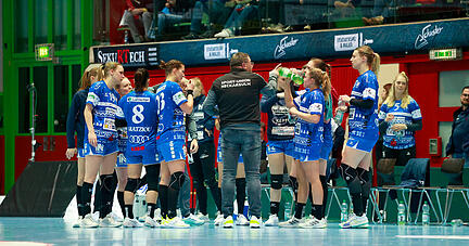 Handball Bundesliga Frauen (HBF) 2024/2025, Sport-Union Neckarsulm vs. Borussia Dortmund