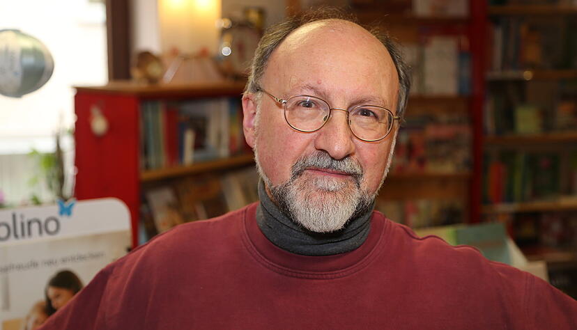 Karl Knoll, Buchh&auml;ndler aus Eppingen. Foto: Franz Theuer