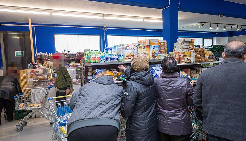Einkaufen im Tafelladen Heilbronn. Foto: Archiv/Berger