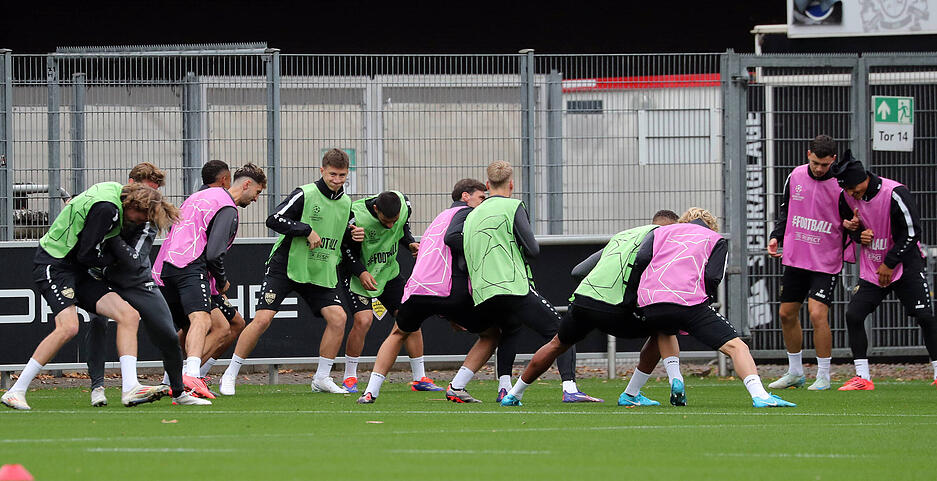Josha Vagnoman fehlte im Training angeschlagen.
