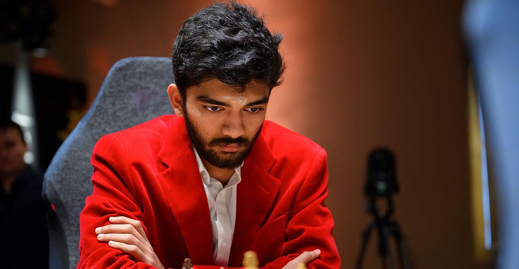 Könnte einen deutschen Herausforderer bekommen: Dommaraju Gukesh.