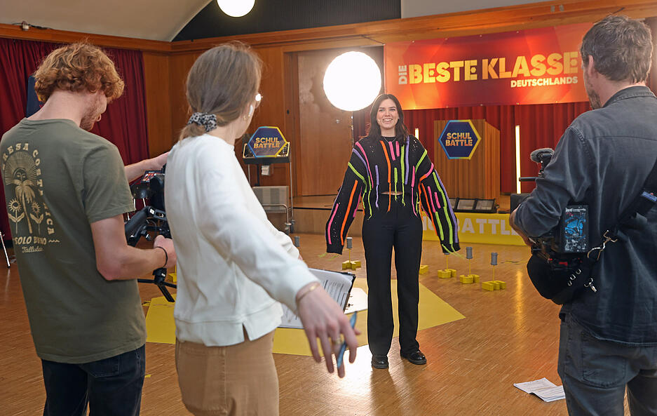 Beste Klasse Deutschlands, Filmdreh im Theodor-Heuss-Gymnasium Heilbronn