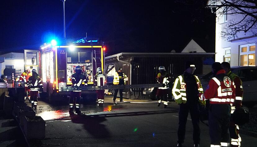 Bei den Vorbereitungen auf ein Feuerwerk ist ein Mann am Auge verletzt worden.