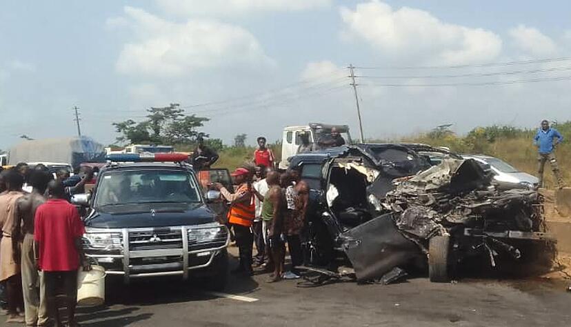 Zu dem Unfall kam es in Nigeria, wo Anthony Joshua Verwandte besuchte. (Archivbild) Zu dem Unfall kam es in Nigeria, wo Anthony Joshua Verwandte besuchte. (Archivbild)