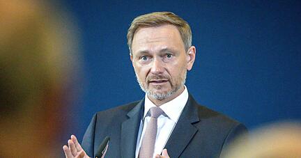 Finanzminister Christian Lindner warnt vor einer m&ouml;glichen Wirtschaftskrise.