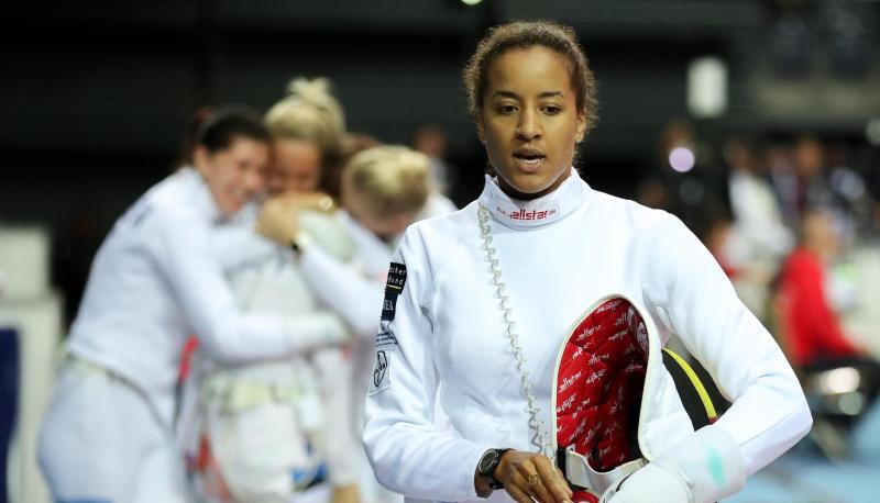 Degenfechterin Alexandra Ndolo.