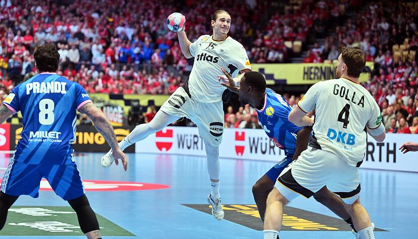 War bester deutscher Werfer: Juri Knorr.