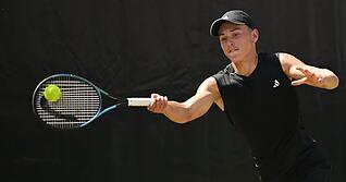 Ist erstmals für das Davis-Cup-Team nominiert: der 17-jährige Justin Engel. (Archivbild) Ist erstmals für das Davis-Cup-Team nominiert: der 17-jährige Justin Engel. (Archivbild)
