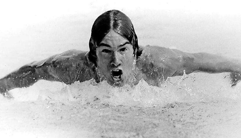 Andreas Behrend ist zu seinen Glanzzeiten schneller als Michael Gro&szlig; gewesen, Junioren-Europameister und dreimal deutscher Meister in der offenen Klasse geworden. Bei Olympia in Los Angeles landet er 1984 auf Rang sieben.
Fotos: Archiv/privat