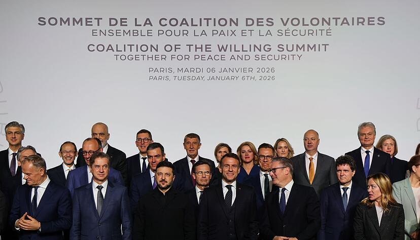 Kanzler Merz stellt eine milit&auml;rische Beteiligung Deutschlands an der Absicherung eines Waffenstillstands in Aussicht.