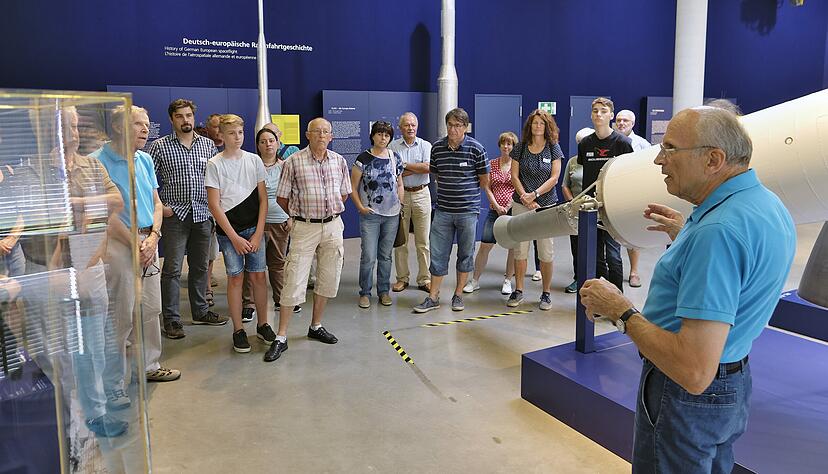 Auch Stimme-Leser haben beim DLR in Lampoldshausen schon hinter die Kulissen geschaut. Foto: Dennis Mugler