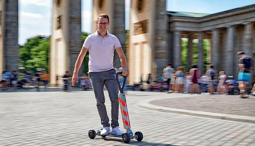 Von Berlin auf die Buga: Audi zeigt im Neckarbogen neue Formen der urbanen Mobilität. Foto: Audi Von Berlin auf die Buga: Audi zeigt im Neckarbogen neue Formen der urbanen Mobilität. Foto: Audi