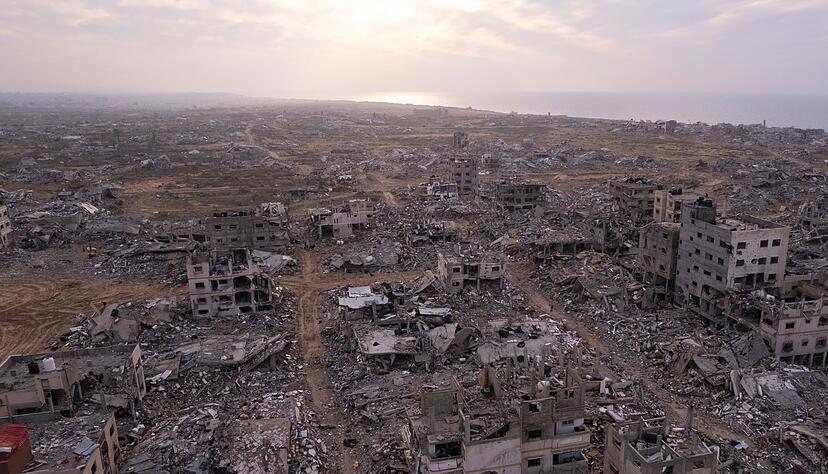 US-Präsident Trump vergleicht den Gazastreifen mit einer Abrissbrache. (Archivbild) US-Präsident Trump vergleicht den Gazastreifen mit einer Abrissbrache. (Archivbild)