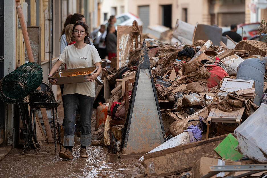 Die Zerstörung ist groß nach dem verheerenden Unwetter in Spanien.