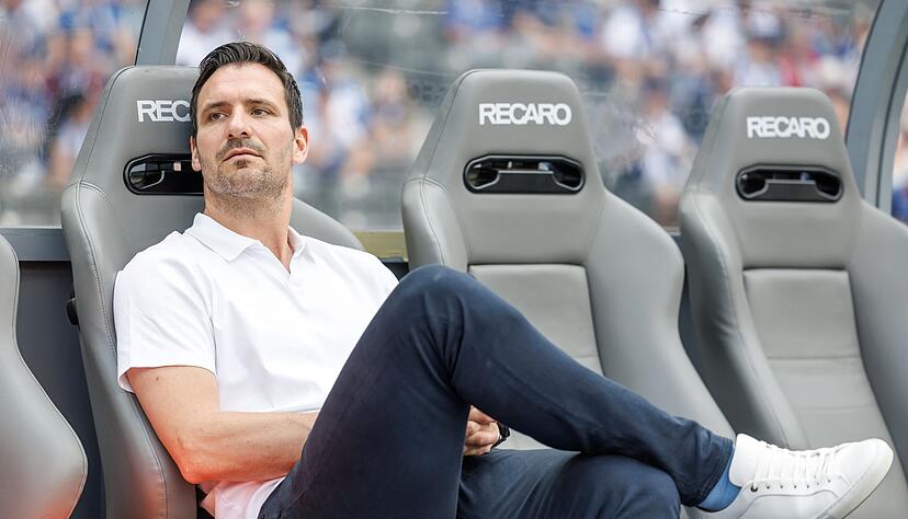 Mario Eggimann, Geschäftsführer Sport, vermied ein klares Bekenntnis zu Christian Eichner. Mario Eggimann, Geschäftsführer Sport, vermied ein klares Bekenntnis zu Christian Eichner.