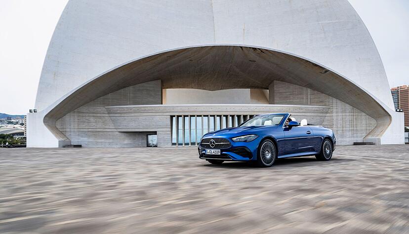 Starker Antritt: Als CLE 450 Cabrio sprintet der offene Mercedes in 4,7 Sekunden von 0 auf Tempo 100.