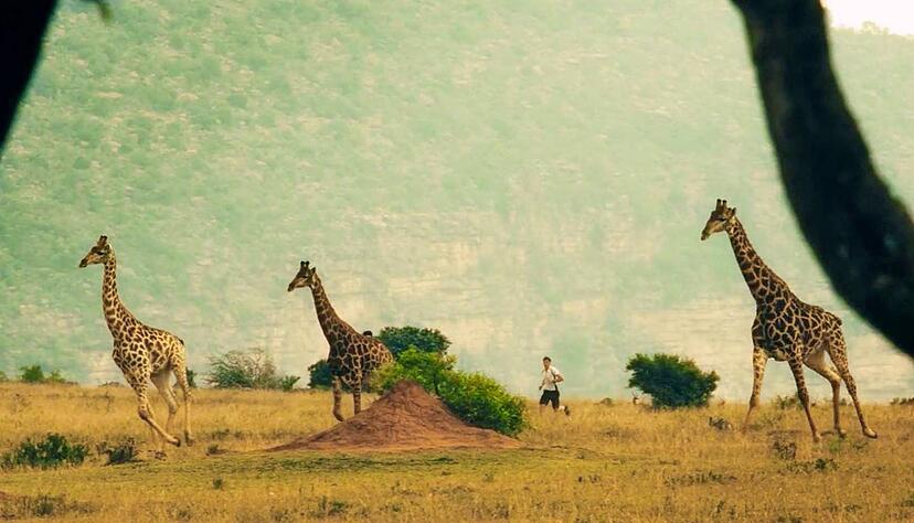 In der Wildnis Südafrikas: Fünf abenteuerliche und extreme Wettkampftage liegen hinter Benedikt Hoffmann von der TSG Heilbronn. Foto: Byleveld