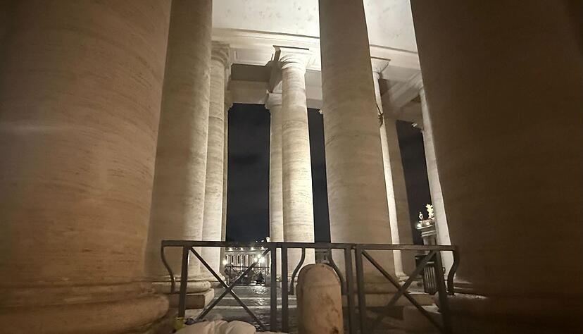 Auch dicke Schlafsäcke reichen jetzt nicht wirklich aus. Auch dicke Schlafsäcke reichen jetzt nicht wirklich aus.