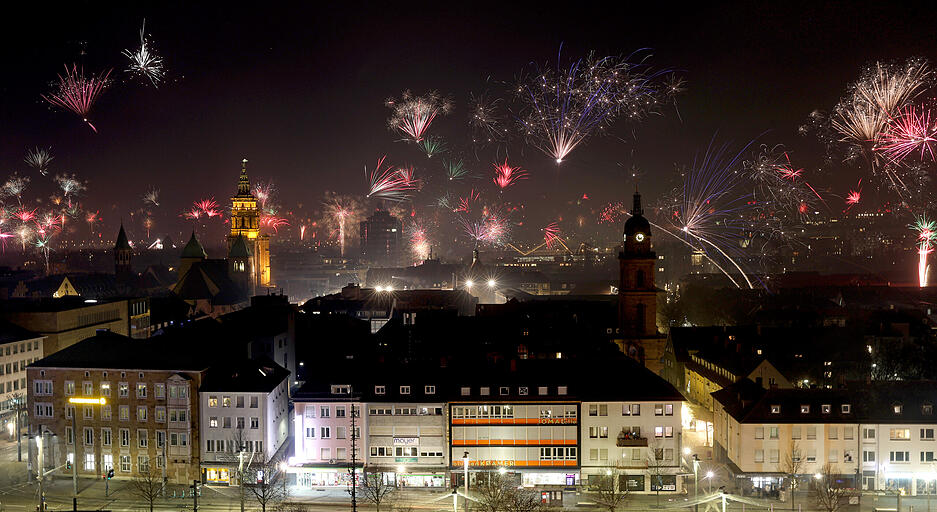 Heilbronn hat das neue Jahr begrüßt. Heilbronn hat das neue Jahr begrüßt.