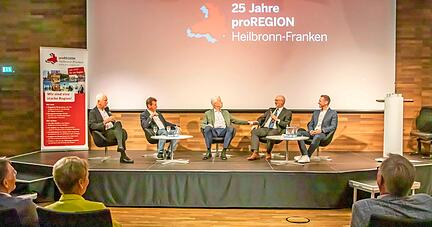 Pro Region Heilbronn-Franken kommt noch mit je einer öffentlichen Veranstaltung nach Künzelsau (12. Juli) und nach Eppingen (26. Juli).
Foto: Helmut Melchert