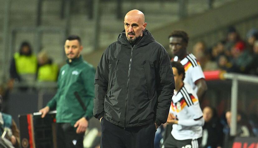 Trainer Antonio Di Salvo freut sich auf das Griechenland-Spiel.