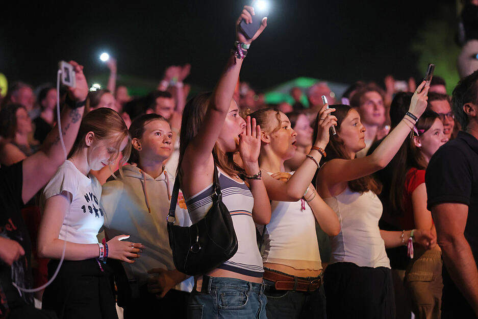 Auf dem Festival spielen unter anderem Juli und Revolverheld.