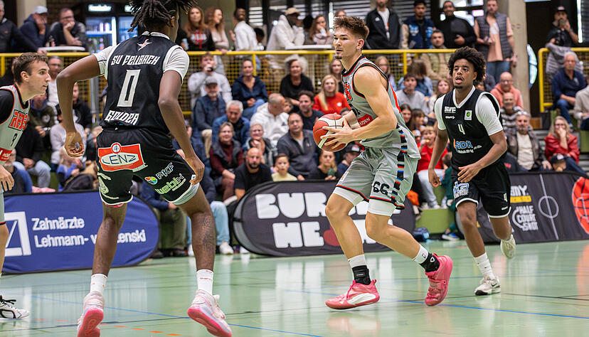 Power Forward Rasmus Menger (am Ball) verlässt die TSG Heilbronn Reds mit sofortiger Wirkung. Power Forward Rasmus Menger (am Ball) verlässt die TSG Heilbronn Reds mit sofortiger Wirkung.