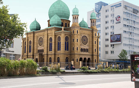 Virtuelle 3D-Rekonstruktion der Synagoge von Heilbronn (1877-1938).