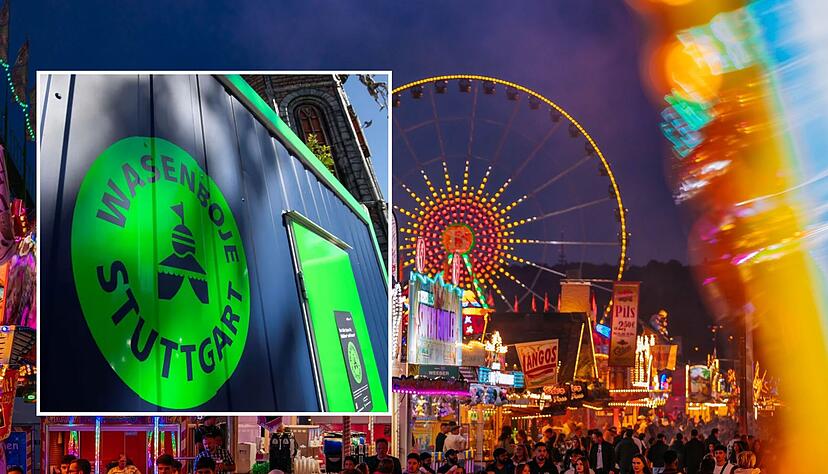 Mädchen und Frauen finden bei der "Wasenboje" auf dem Cannstatter Volksfest Hilfe in kritischen Situationen.