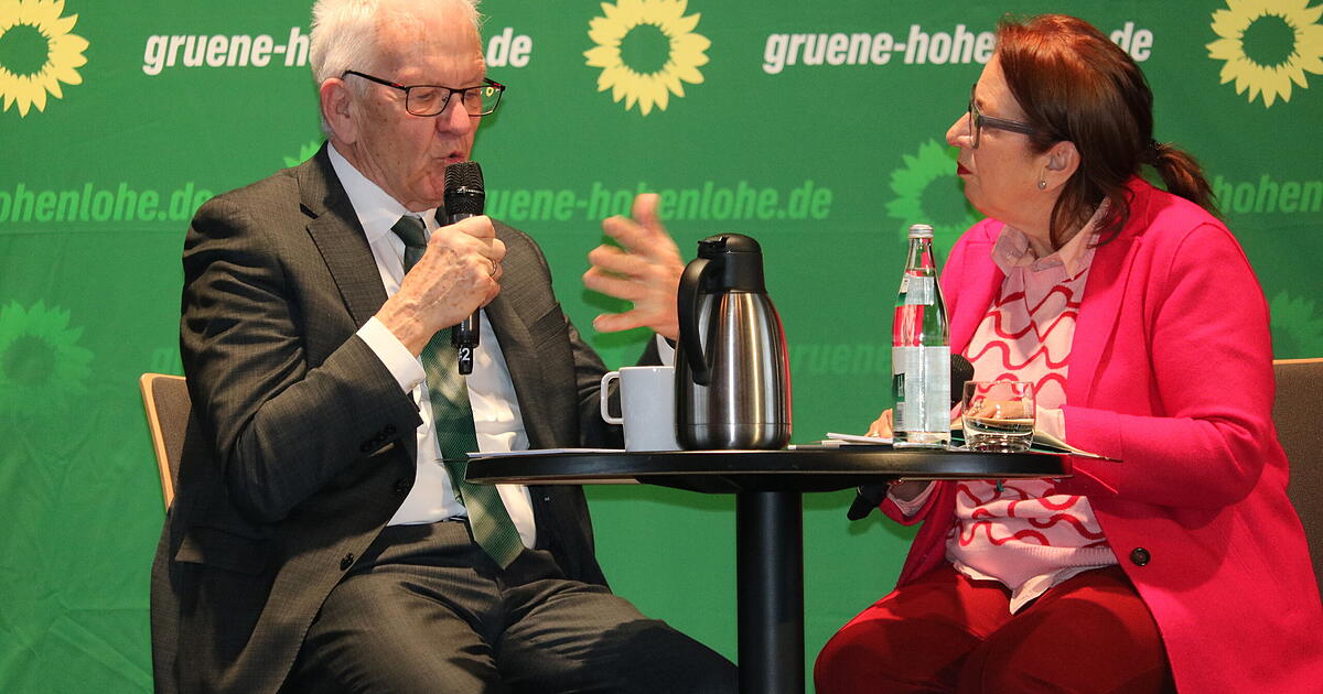 Minister-President Winfried Kretschmann presents his book - | Election ...