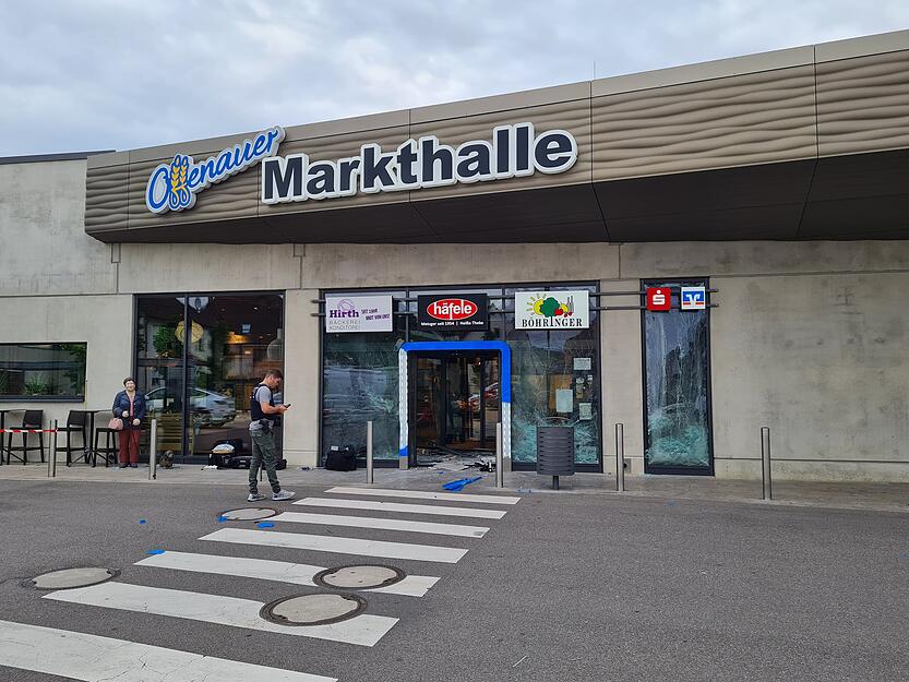 Ein Geldautomat in Offenau wurde am frühen Donnerstagmorgen gesprengt.