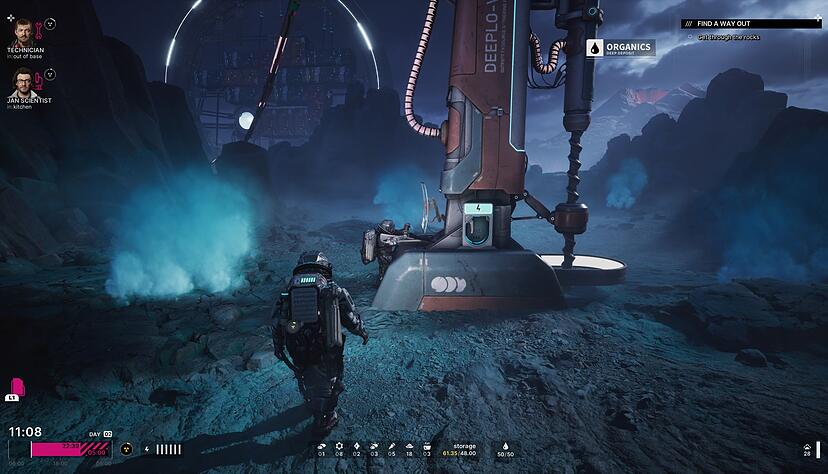 Technologien erforschen, Erz abbauen und vieles mehr: Auf dem Planeten ist einiges zu tun. Technologien erforschen, Erz abbauen und vieles mehr: Auf dem Planeten ist einiges zu tun.