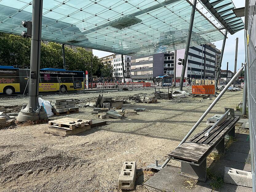 Dafür wird der Willy-Brandt-Platz komplett aufgerissen.