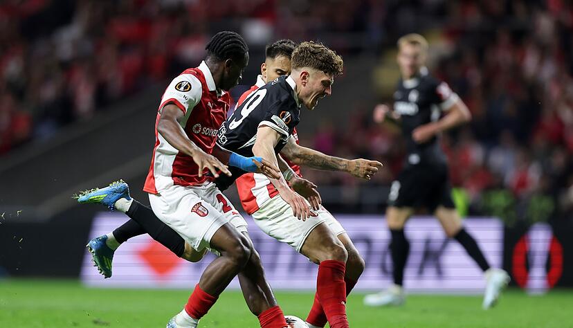 Philipp Treu hatte in Braga einen schweren Stand.