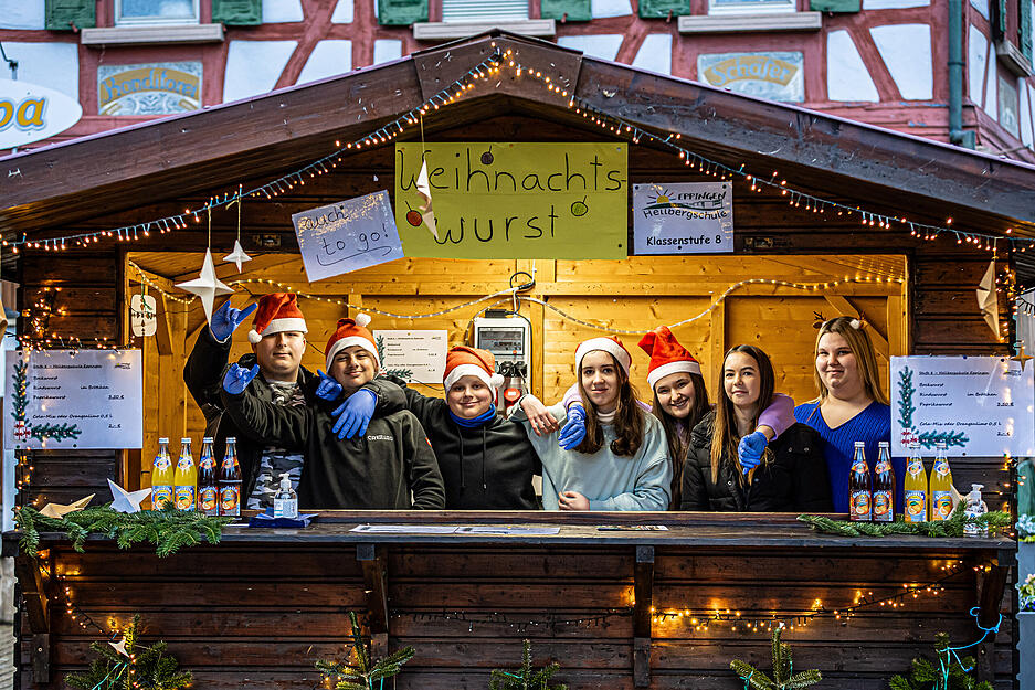 Am Samstag, 7. Dezember, fand der Eppinger Weihnachtsmarkt statt.