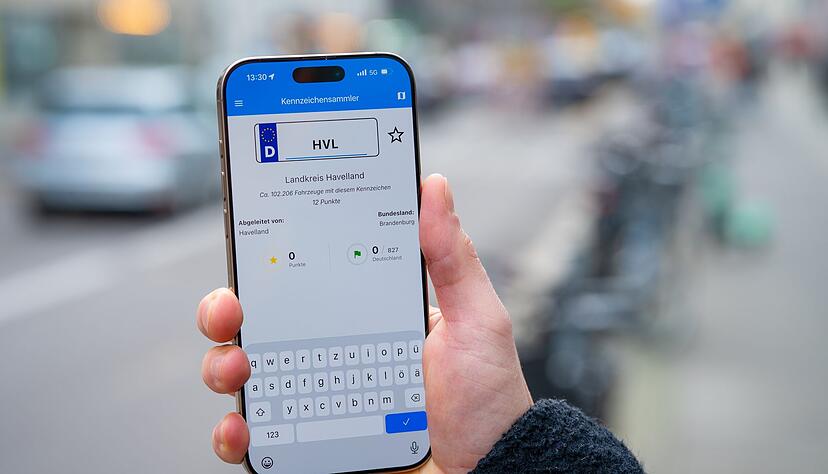 12 Punkte f&uuml;rs Havelland. Die Kennzeichensammler-App zeigt die Landkreise zu den Kennzeichen-Abk&uuml;rzungen an und belohnt einen mit Punkten f&uuml;r besonders seltene Kennzeichen.