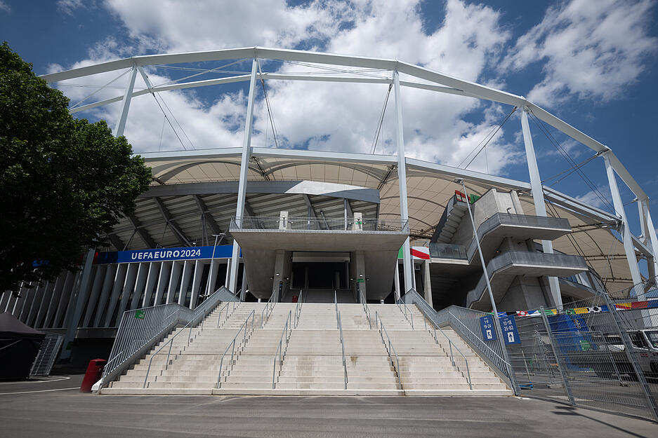 Spielort der EM 2024: MHP-Arena in Stuttgart