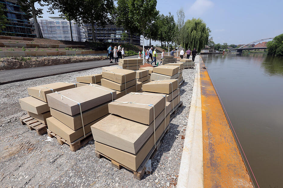 Terassengestaltung auf der Buga