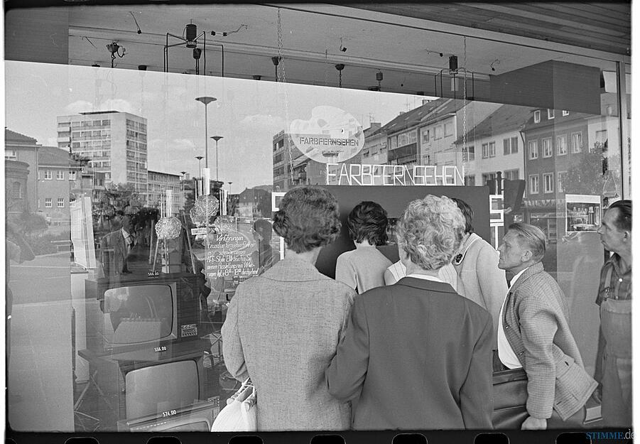 Fernsehen schauen im Heilbronn der 60er-Jahre