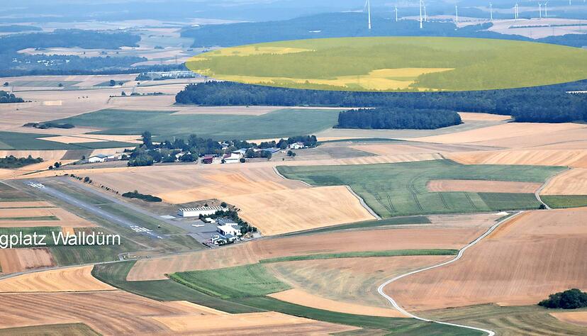 Flugplatz Walldürn Windkraft und Fliegerei geraten aneinander STIMME.de