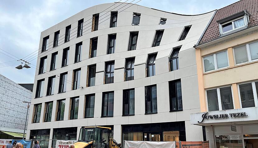 Das Heilbronner Cityhaus in der Fleinerstraße steht kurz vor der Fertigstellung. Derzeit läuft die Vermarktung auf Hochtouren.