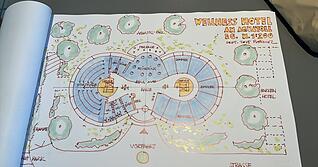 So k&ouml;nnte das Hotel am Aquatoll in Zukunft aussehen.