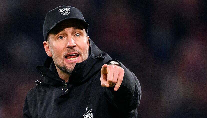 Voller Fokus: Auf Sebastian Hoene&szlig; und den VfB Stuttgart wartet ein schwieriges Restprogramm. (Archivbild)