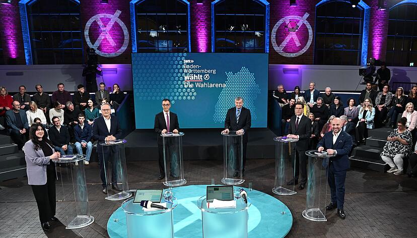 «Wahlarena» im SWR: Wie viele Menschen haben eingeschaltet? «Wahlarena» im SWR: Wie viele Menschen haben eingeschaltet?