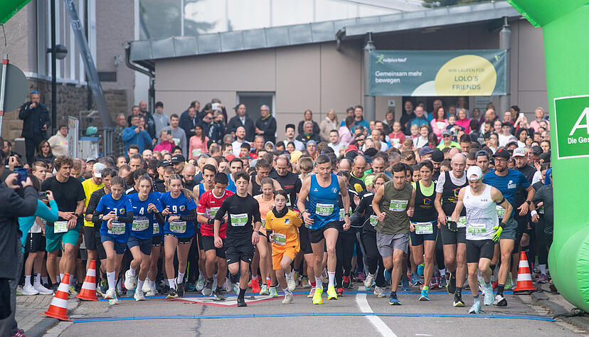 Zum 18. Mal fiel am 11. Oktober der Startschuss zum Bad Rappenauer Vulpiuslauf.