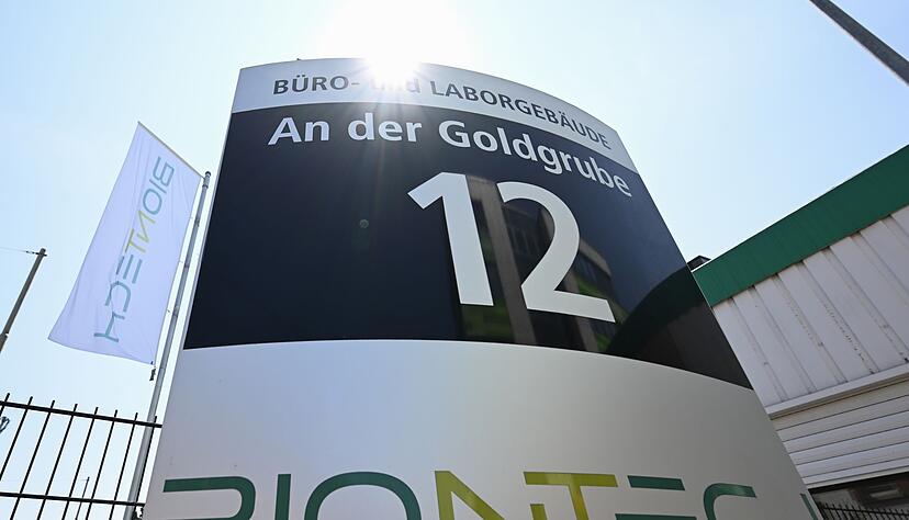 Die Adresse des Biontech-Sitzes in Mainz lautet «An der Goldgrube 12», das passte jahrelang sehr gut zu den Milliardengewinnen. (Archivbild) Die Adresse des Biontech-Sitzes in Mainz lautet «An der Goldgrube 12», das passte jahrelang sehr gut zu den Milliardengewinnen. (Archivbild)