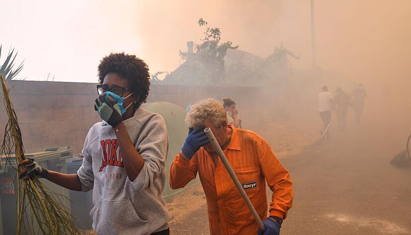 Die große Hitze verschärft die Lage zusätzlich. Die große Hitze verschärft die Lage zusätzlich.