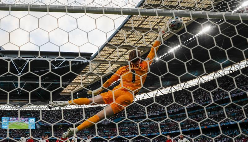 Spielt eine starke EM: Englands Torhüter Jordan Pickford.